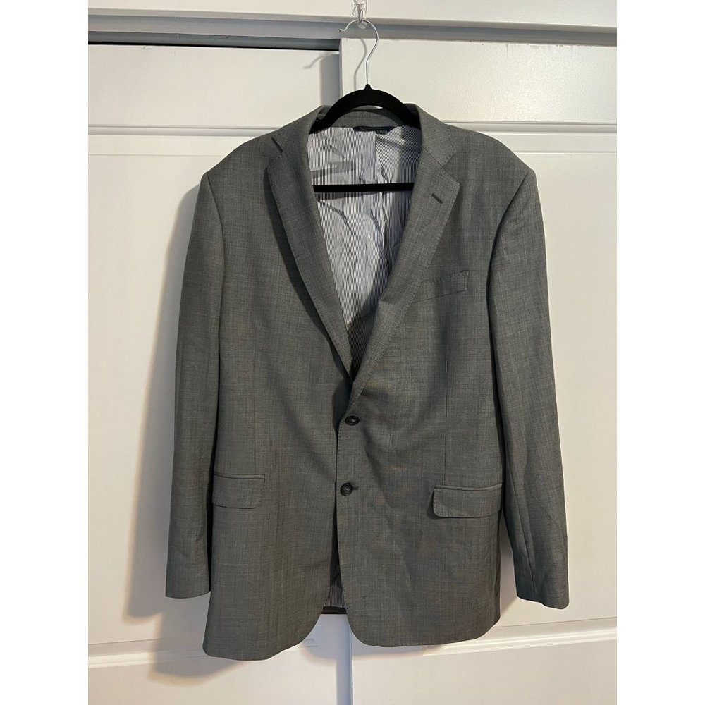 Brooks Brothers Explorer Regent Fit Grey Wool Blazer Sport Coat Mens 44L